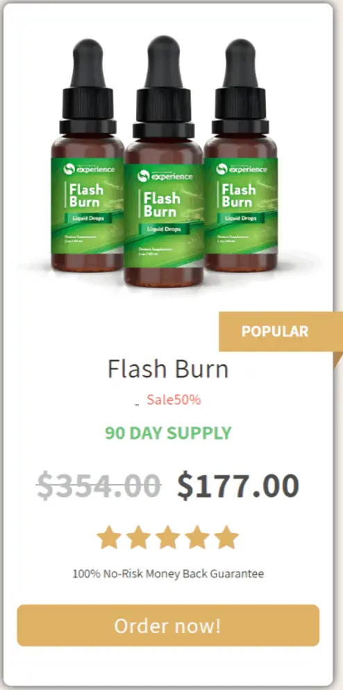 Flash Burn best offer price
